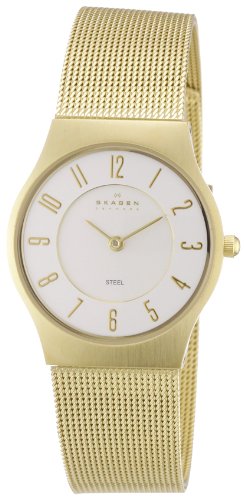 Skagen Damenarmbanduhr Slimline Stahl 233SGG1