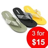 3 FOR $15! Soda Hairs Flats