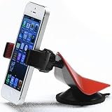 TackForm DPTF-0202 C-Fit Universal Mount for Cell Phones - 1 Pack - Retail Packaging - Red