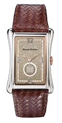 Tommy Bahama Men's TB1109 Rectangle Dark Brown Watch