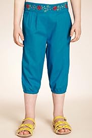 Autograph Pure Cotton Embroidered Harem Trousers