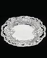 Arthur Court Grape Oval Tray, 14 Inch