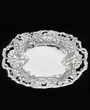 Arthur Court Grape Oval Tray, 14 Inch
