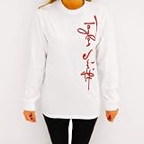 White Long Sleeve Tour Tee