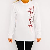 White Long Sleeve Tour Tee