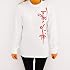 White Long Sleeve Tour Tee