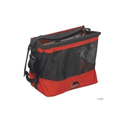 Jandd Grocery Bag Pannier Red/Black, Sold Individually