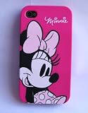 Focus Rose- Cute Disney Minnie Mouse Hard Case cover for Iphone 4 and 4S