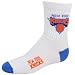New York Knicks Youth White Team Logo Crew Socks