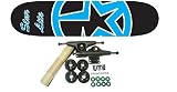 STARLITE Skateboards BLACK LOGO Comp. SKATEBOARD 8