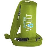 Water Vault Deluxe Neoprene Bottle Holder, Adjustable Detachable Strap, Shoulder Sling & Hand Carrier, Regular and XL for 40oz Hydro Flask Type Bottles (Assorted Colors)