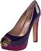 Vince Camuto Women's Graph Peep-Toe Pump,Amethyst Combo,7.5 M US