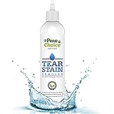 Tear Stain Remover for Dogs and Cats - Advanced Natural Formula Best for Effectively Cleaning Stains & Buildup Free of Chemicals Plus Prevents Dyed Fur - Gentle, Safe, Made in USA, 100% Guaranteed
