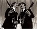 Paul McCartney John Lennon Beatles B&W 8x10 Photo