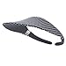 The No Headache Midsize Womens Sun Visor Hat (Black Dot)