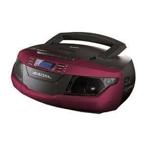 Supersonic Portable MP3 CD Player with Cassette Recorder, AM FM Radio and USB Input by Supersonic