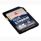 Kingston SD4/32GB 32GB SDHC Class 4 Flash Card