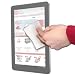 Anti Finger Mark Tablet Screen Cleaning Cloths For Samsung Galaxy Tab 10.1, Viewsonic Viewpad 7X & Blackberry Playbook By DURAGADGET
