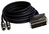 profigold pgv575 scart to 2 rca interconnect 5m