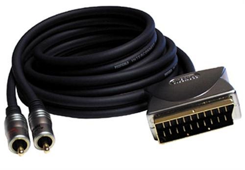 profigold pgv575 scart to 2 rca interconnect 5m