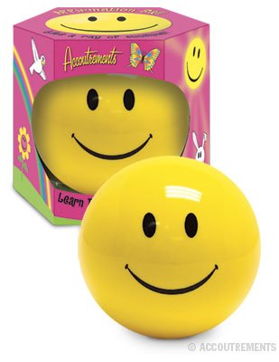 Childrens Toyshop  Toys : Happy Smiley face Affirmation Ball -Great Compliments - Gag gift -
