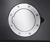 Bully Billet Aluminum Complete Replacement Fuel Door Chrome Dodge Dakota 1997 to 2004