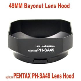 Click here to buy RinbowImaging Lens Hood for PENTAX-DX 35mm F2.4 AL, FA 50mm F1.4, FA 50mm F1.7, F 50mm F1.4, F....