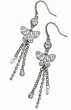 Primrose Hill E2659 Women's Swarovski Crystal Butterfly Earrings