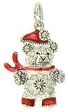 Christmas Teddy Bear Charm by Judith Jack