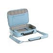 Melissa Beth Design's Half Pocket Full of Puter for Apple MacBook 13" Laptop Carrying Case - Color Blue