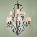 F1901/6+3CB - Chandeliers