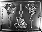 PIRATE SKULL LOLLY Kids Candy Mold Chocolate