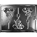 PIRATE SKULL LOLLY Kids Candy Mold Chocolate