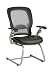 Air Grid Leather Visitors Chair