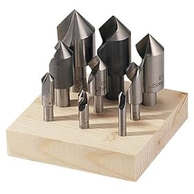 M.A. Ford 7pc 3 16-1 82d Hss Countersink Set by M.A. Ford