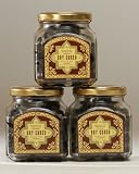 Moroccan Dry-Cured Black Olives - 3 Jars
