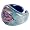 Antica Murrina Veneziana Laguna - Ring aus Muranoglas in Blau und Gold