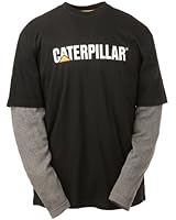 Caterpillar CAT 1510036 Layered thermique manches longues T shirt Noir
