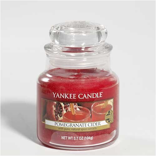 Pomegranate Cider 3.7oz Small Jar Yankee Candle 