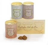 Splendid Specialties Tea Infused Tea Cookies Gift Set Trio: Marsala Chai, African Rooibos with Guava and Peppermint Chill