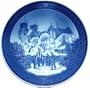 Royal Copenhagen Annual Hand Decorated Christmas Plate 1997