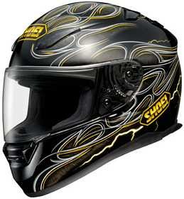 SHOEI RF-1100 FIRESTRIKE TC-3 MOTORCYCLE Full-Face-Helmet