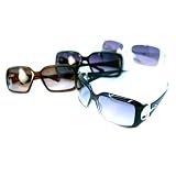 Women's Fashion D-Ring Sunglass, Available in three color schemes