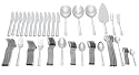 WMF Manaos 97-Piece Stainless Steel Flatware Set, Service for 12