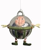 Department 56 Krinkles Jingle Bell Green Elf Christmas Ornament #796913