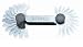 Starrett 156M Screw Pitch Gage, 60? Threads
