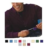 Bill Blass Premium - Men's Long-Sleeve Sanded Gabardine Shirt (1369) at Bill Blass Premium