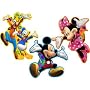 Mickey Mouse Wall Decoration 3ct