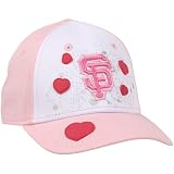 MLB New Era San Francisco Giants Toddler Girls Berry Love Hat - Pink