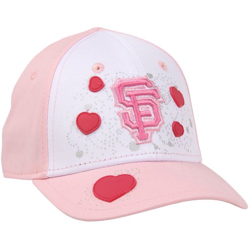 New Era San Francisco Giants Toddler Girls Berry Love Hat - Pink